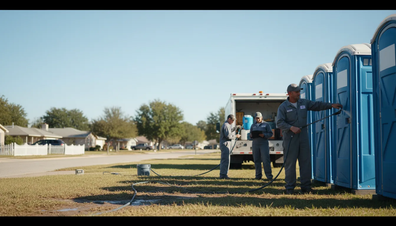 Long-Term Portable Toilet Rental in Bisbee, ND near me